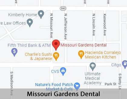 Map image for Total Oral Dentistry in Clearwater, FL
